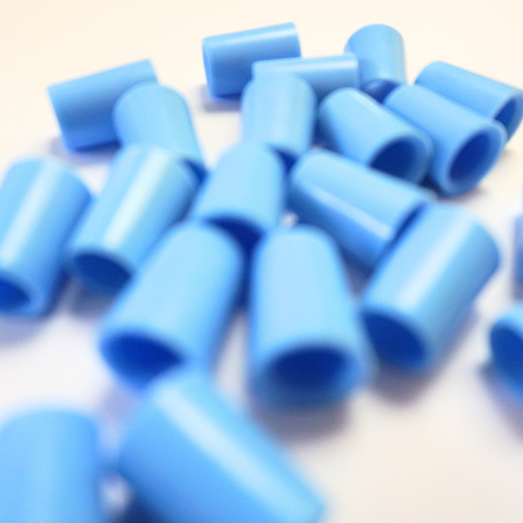 Golf Iron Ferrules 0.370 Light Blue (10pcs)