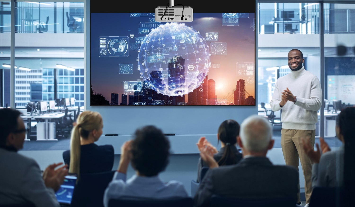 Optoma ZH450ST Short Throw 4200lm Full HD laser Projector