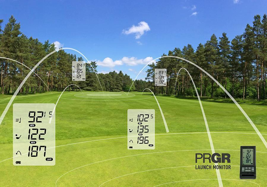 *New* PRGR Black Portable Launch Monitor