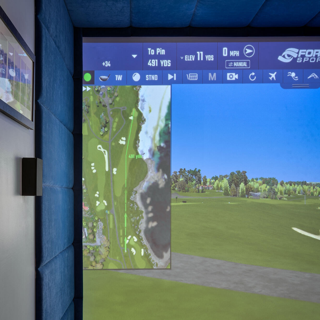 FMG Pro Golf Simulator Impact Screen